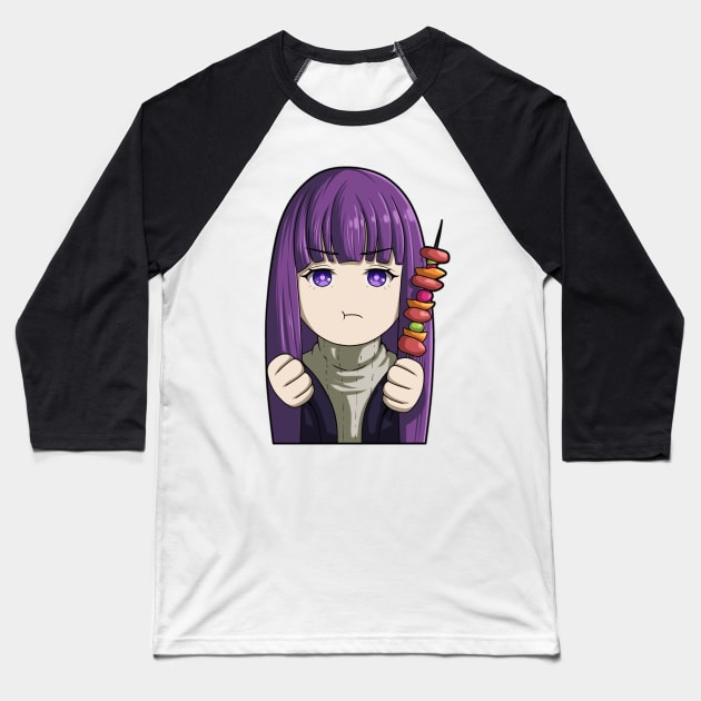 Fern Chibi version Baseball T-Shirt by AngelsFANART